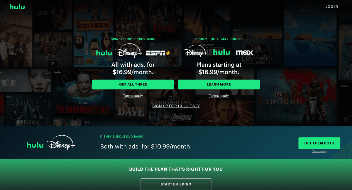 Hulu Streaming Platform
